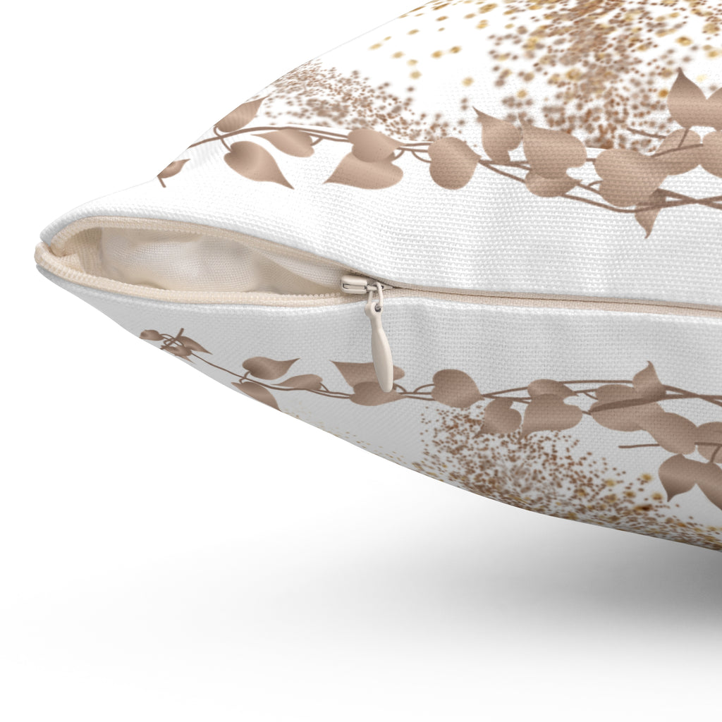 Minimal Gold Dust Decorative Pillow