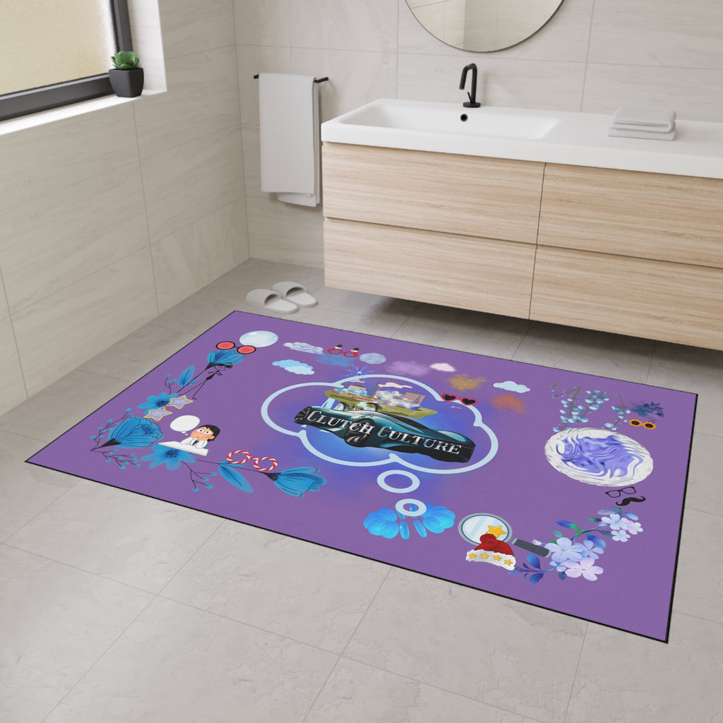 Bahçe Kültürü Yer Paspası | Neşeli Mor Tasarım 