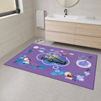 Bahçe Kültürü Yer Paspası | Neşeli Mor Tasarım 