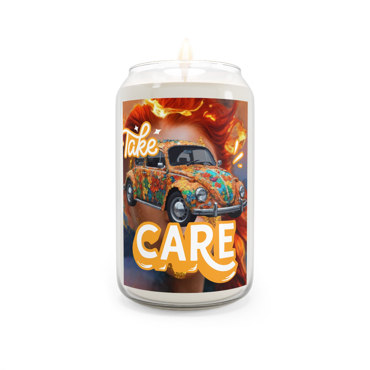 Artistic Car Figure Scented Soy Candle