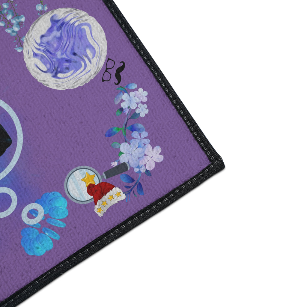 Bahçe Kültürü Yer Paspası | Neşeli Mor Tasarım 