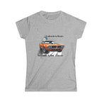 Classic Muscle Car Tee — 'Unleash to Roar, No Limits Just Classic' Women's T-Shirt