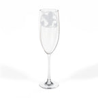 Bird Engraved Champagne Glass | 8oz Luxury Flute