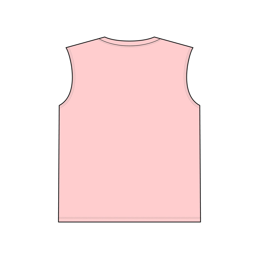 Autumn Light Muscle Tank — Vintage Lady Fall Graphic Tank Top