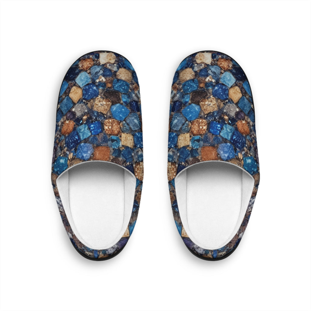 Gemstone Pattern Women’s Indoor Slippers