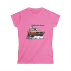 Classic Muscle Car Tee — 'Unleash to Roar, No Limits Just Classic' Women's T-Shirt