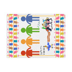 Playful Penguins & Music Nursery Throw