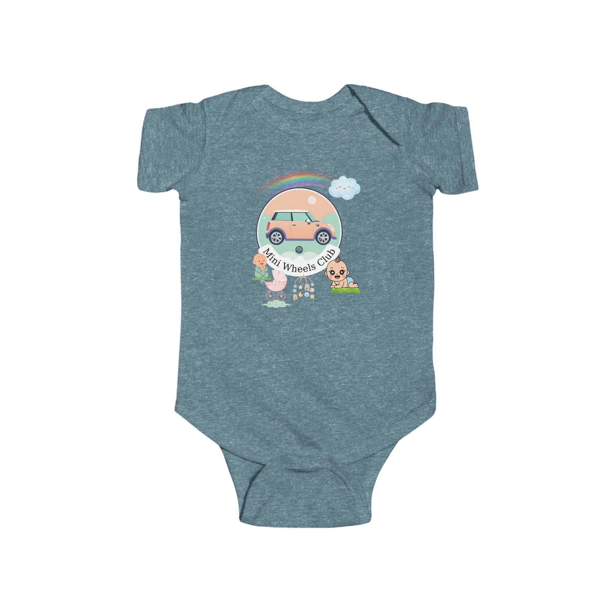 Happy Travels Rainbow Bodysuit