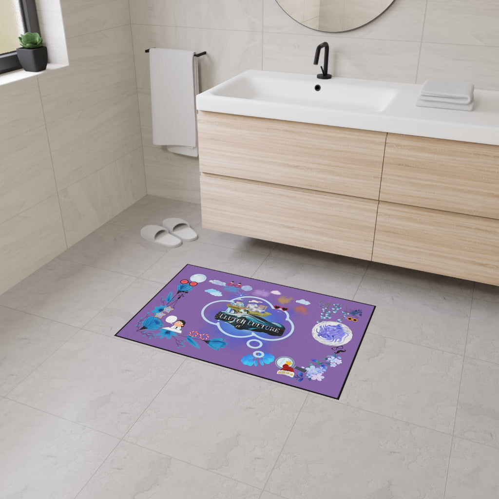 Bahçe Kültürü Yer Paspası | Neşeli Mor Tasarım 