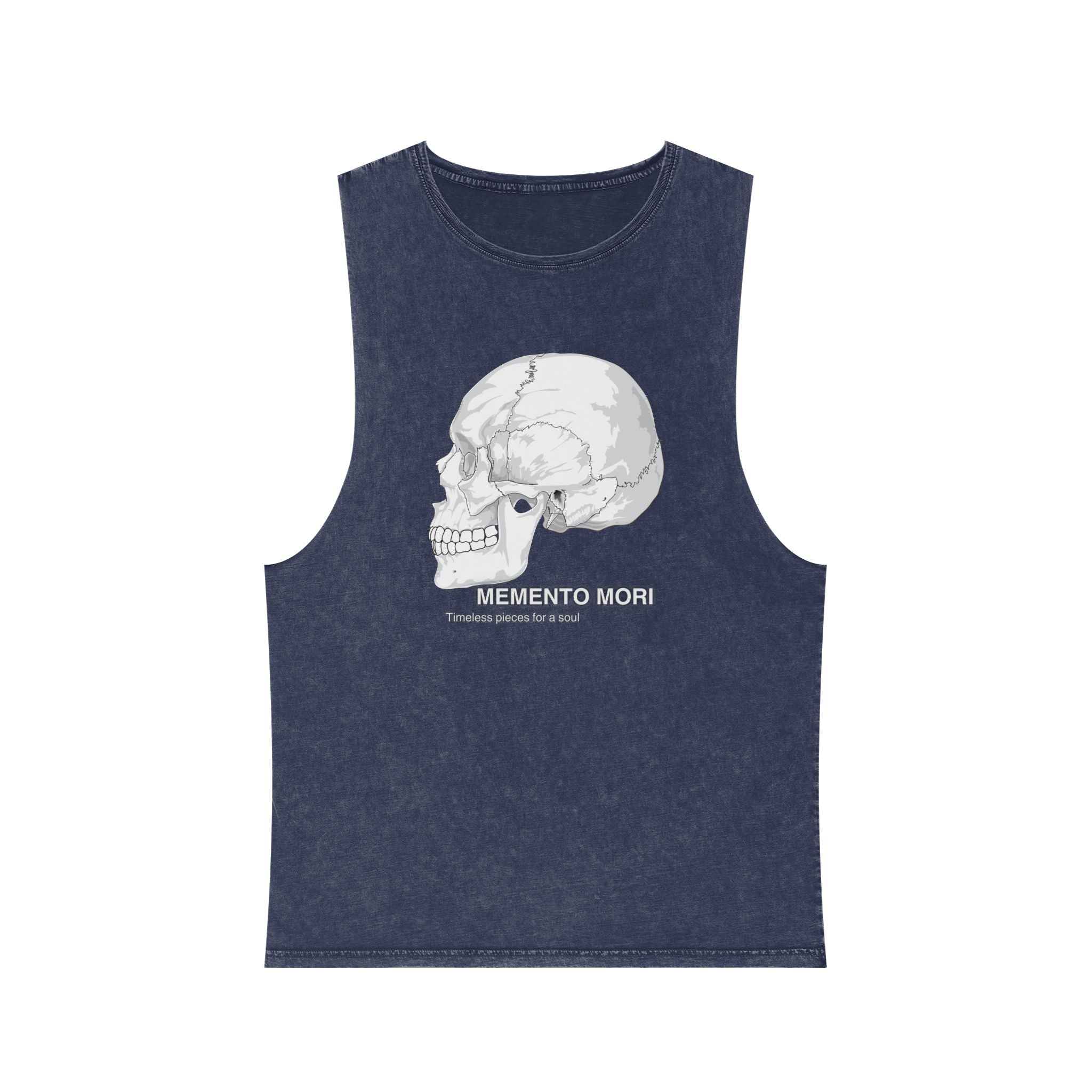 Skull Graphic Stonewash Tank