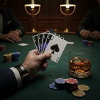 Arcane Pulse Luxury Poker Deck