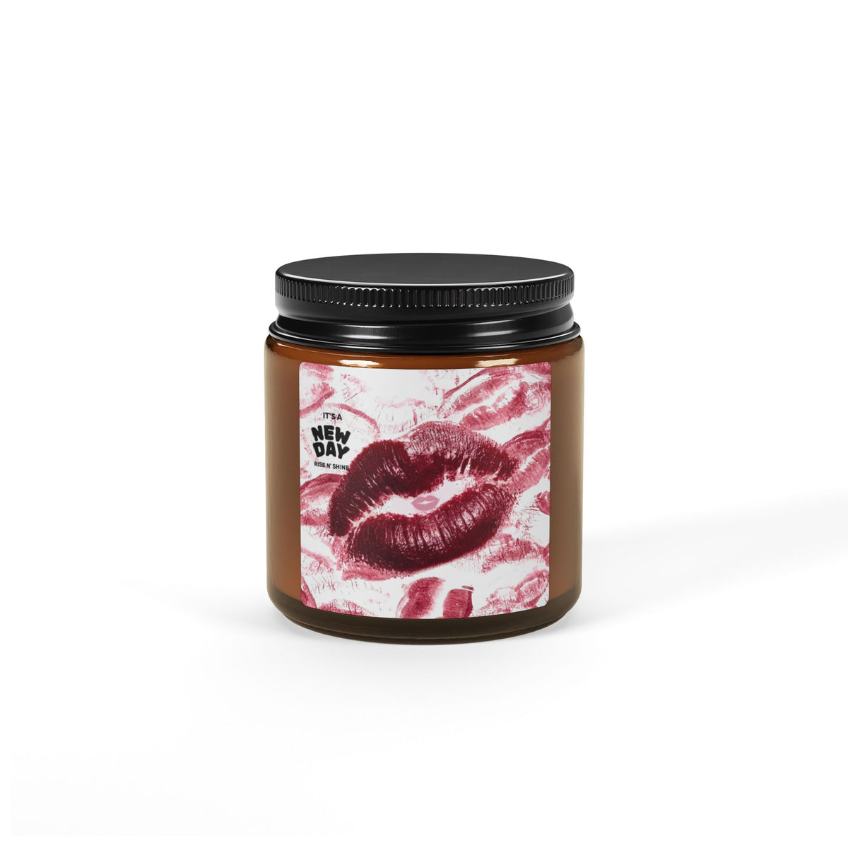 Rose Kiss Scented Soy Candle, 4oz