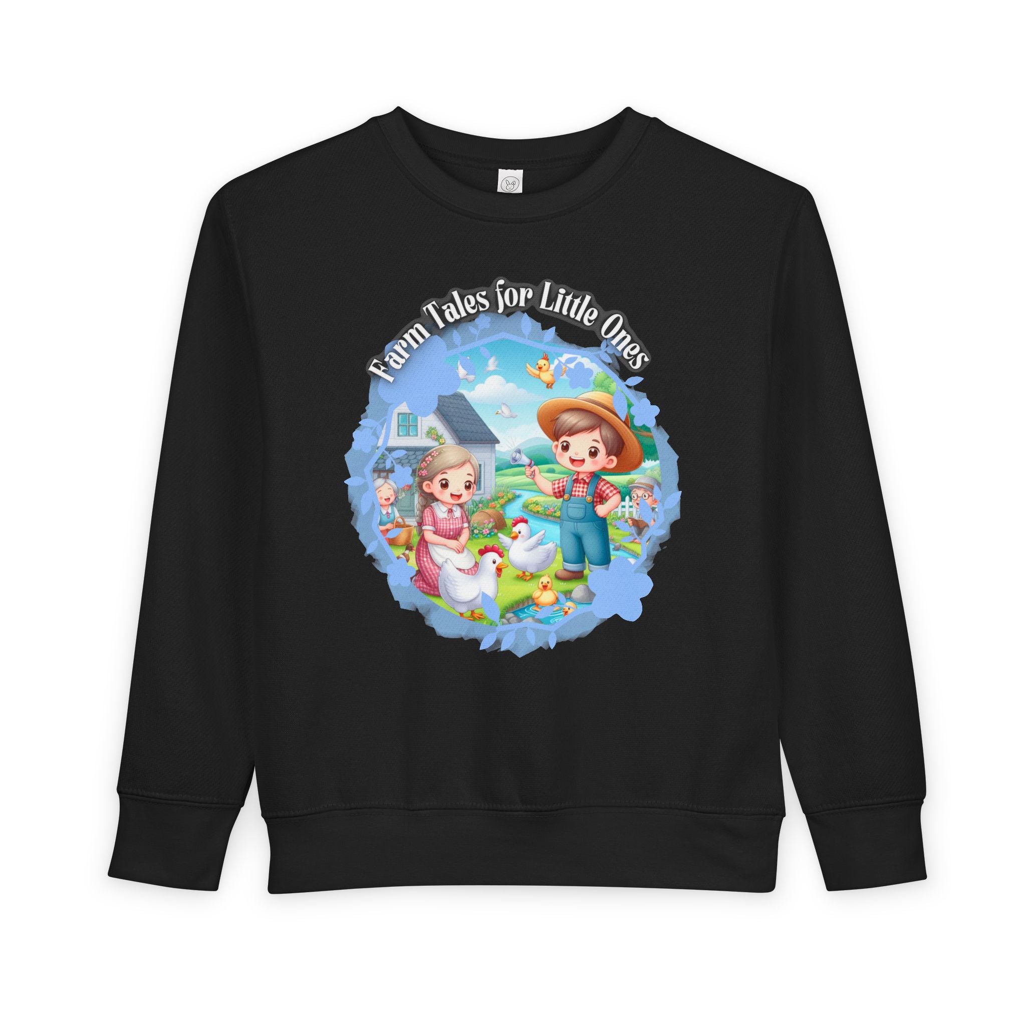 Toddler Sweatshirt — "Ali Baba'nın Çiftliği" Cute Farm-Themed Kids Pullover