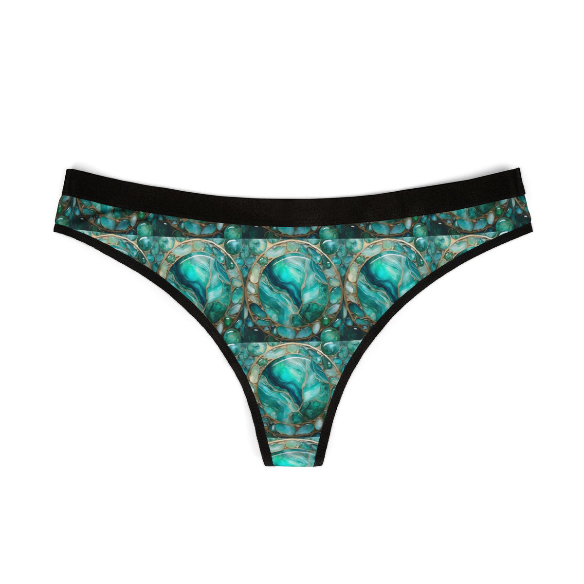 Aqua Marble Women's Thong