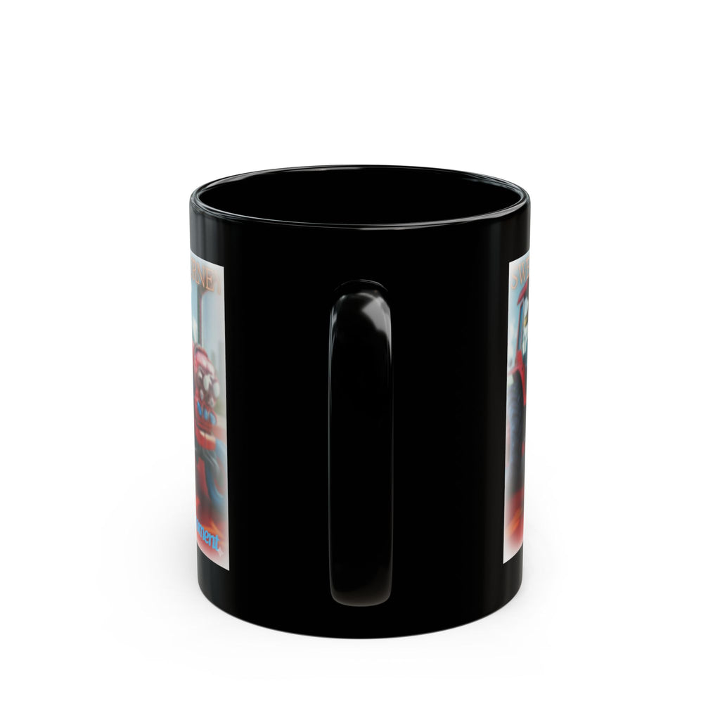 'We’ll Journey the Moment' Tractor Design Mug