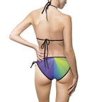 Rainbow Fan Triangle Bikini