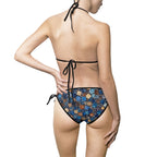 Hexagon Mosaic Tie-Side Bikini