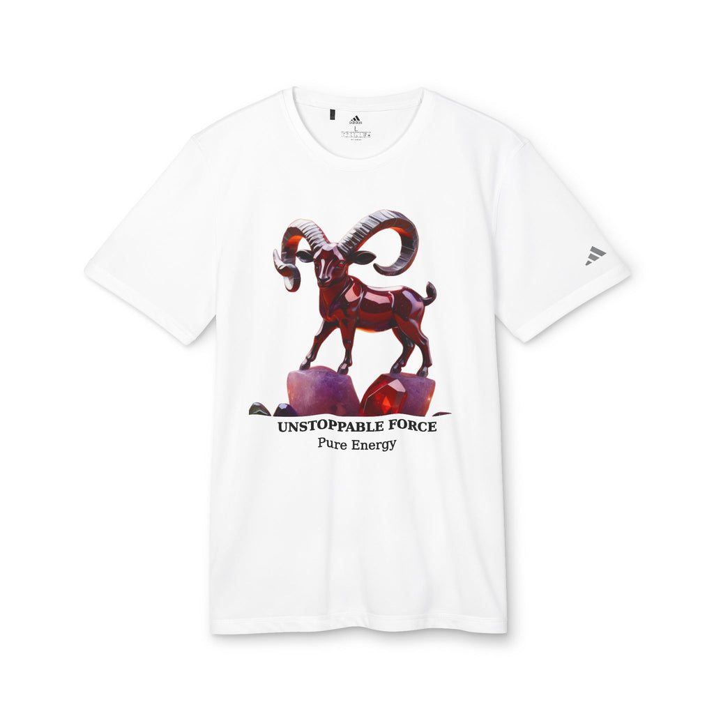 Ram Graphic T-Shirt — "Unstoppable Force Pure Energy" Athletic Tee