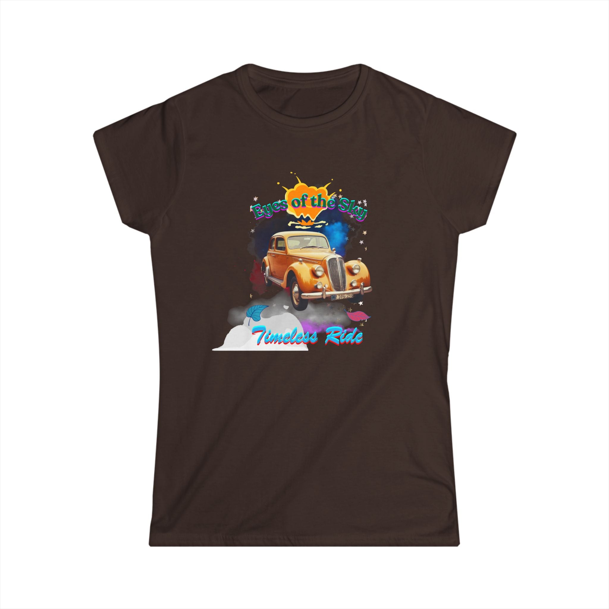 Vintage Convertible Tee — "Eyes of the Sky" Summer Roadtrip Graphic