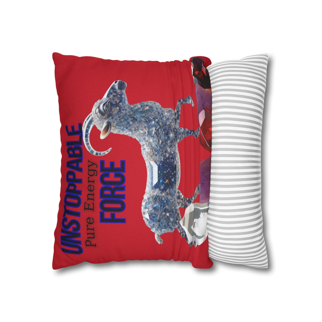 Unstoppable Force Ram Throw Pillow