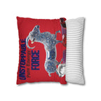 Unstoppable Force Ram Throw Pillow