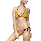 Sunset Gradient Tie-Side Bikini