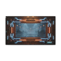 Futuristic Sci‑Fi Corridor Canvas