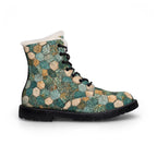 Emerald Agate Combat Boots