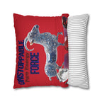Unstoppable Force Ram Throw Pillow