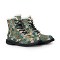 Emerald Agate Combat Boots