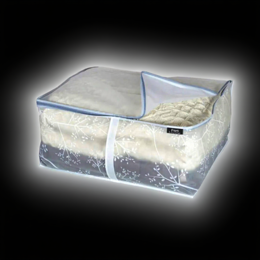 Storage Bag Domopak Living Bon Ton Blanket 55 x 45 x 25 cm