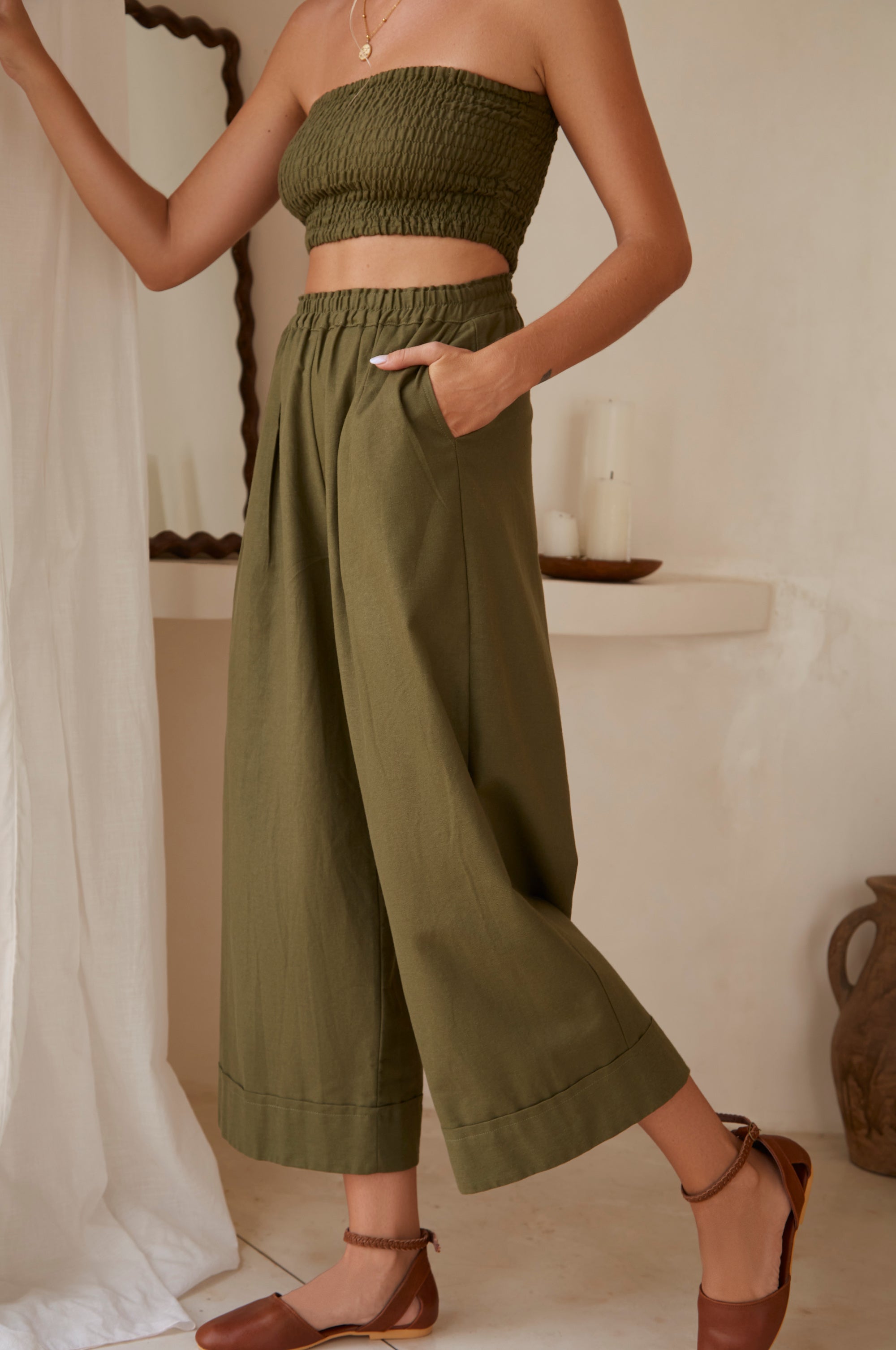 Delhi Linen Pants (Sale) - Hidden-Gems