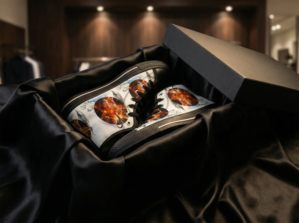 Kadınlar için Koç Burcu Yüksek Bilekli Spor Ayakkabı