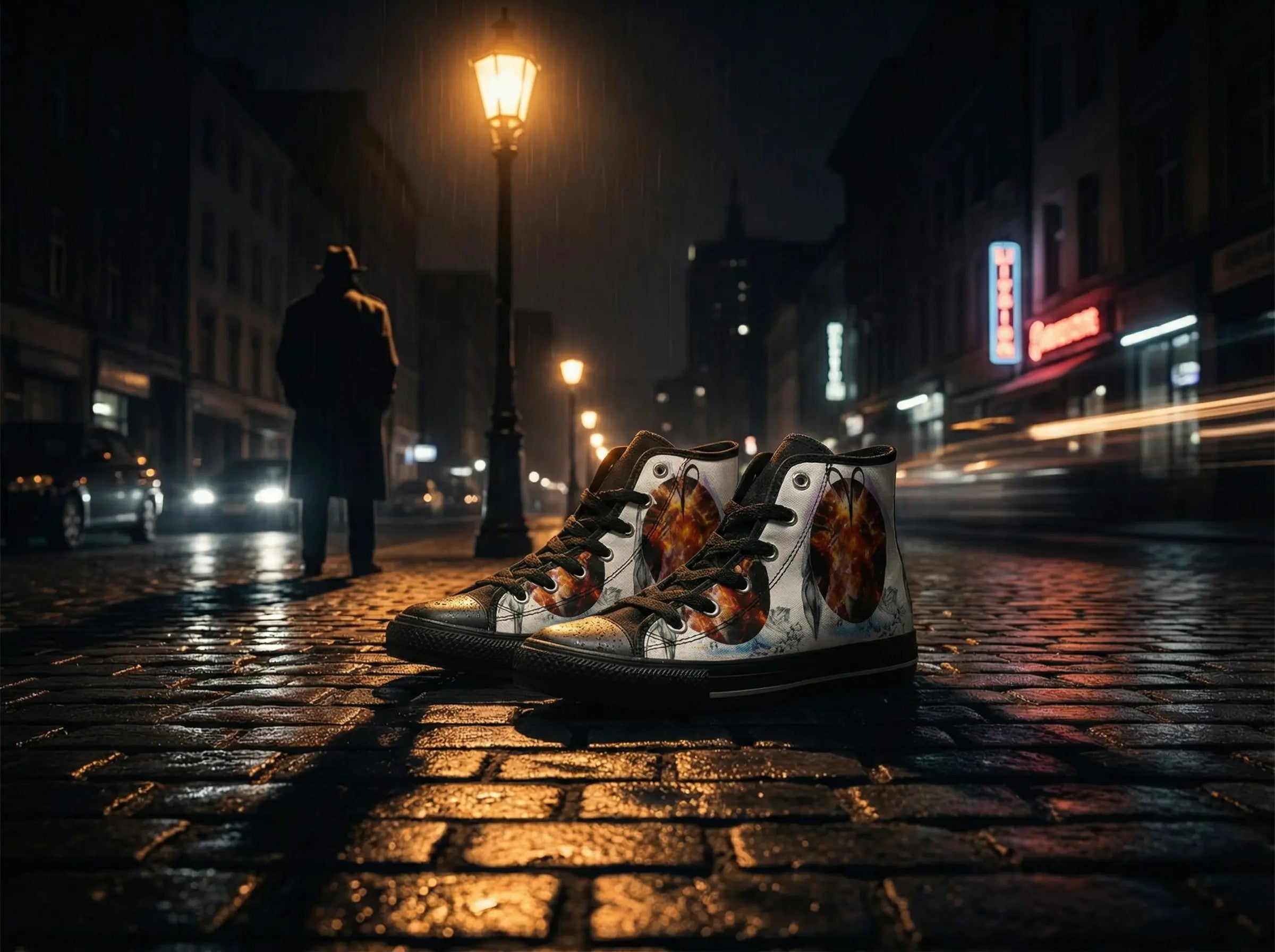 Women's Aries Zodiac High-Top Sneakers