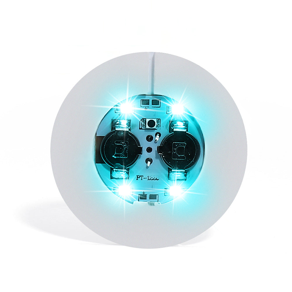 3 Flashing Modes LED Bottle Coaster Lights for Bar Decor