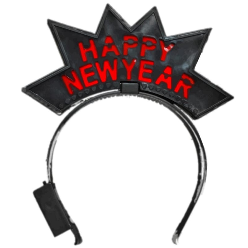 Happy New Year Starburst Headband-0