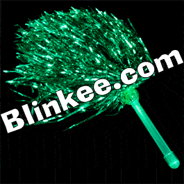 Light Up Pom Pom Green-0