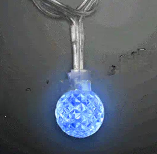 The Luminis Blue Sphere Light is more than just an ordinary lighting object; it's an atmosphere creator.