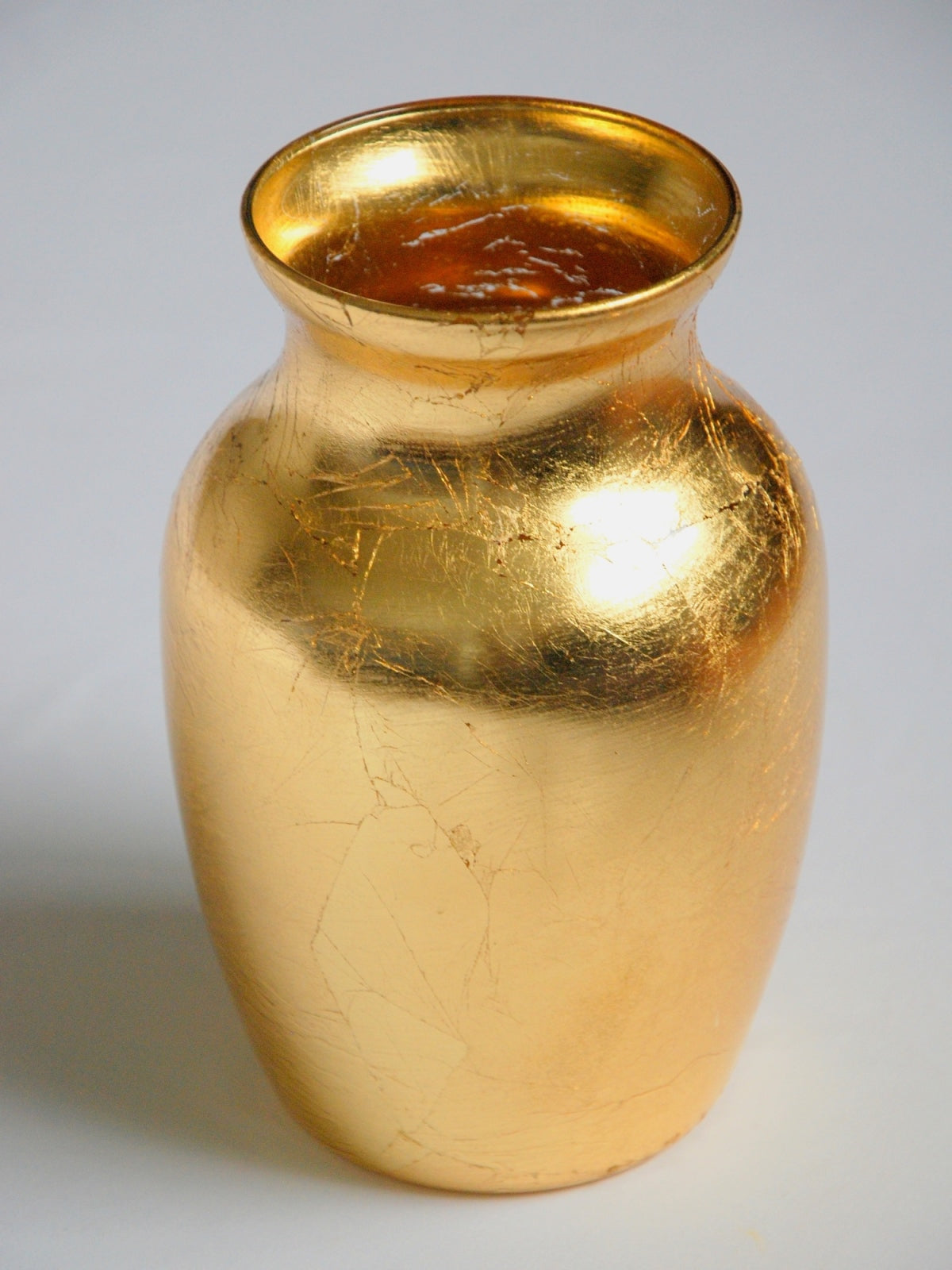 Greek Style Gold Flower Vase - Hidden-Gems