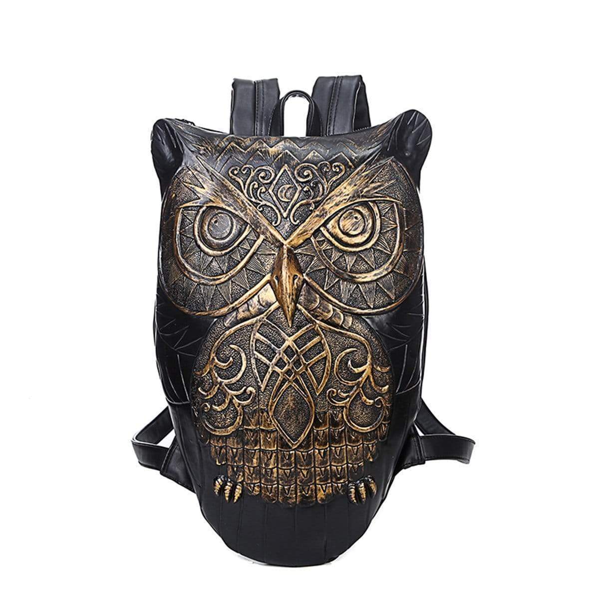 Fashion 3D Backpack Owl Backpack 3D Owl Laptop Computer Handbags Knapsack - Hidden-Gems