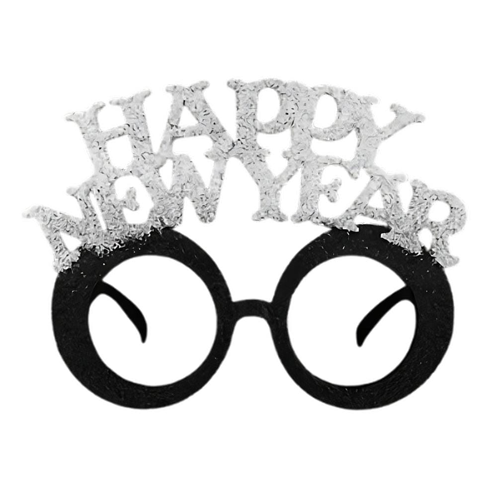 Unlit Happy New Year Party Sunglasses-2