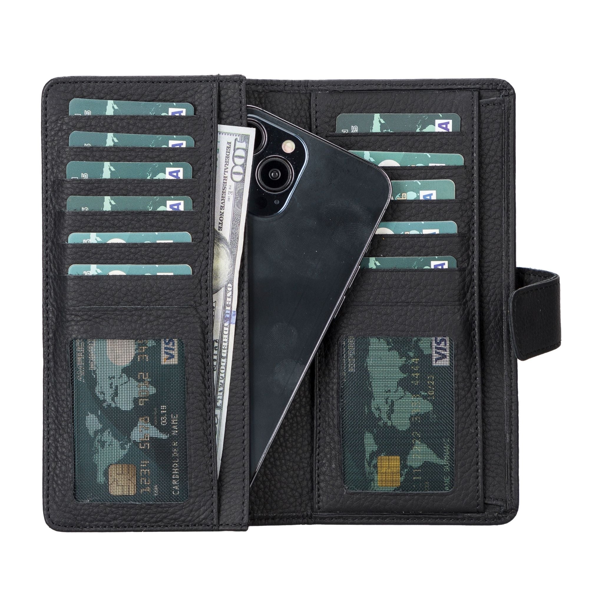 Lander Leather Phone Wallet and Multiple Card Holder for Women - Hidden-Gems