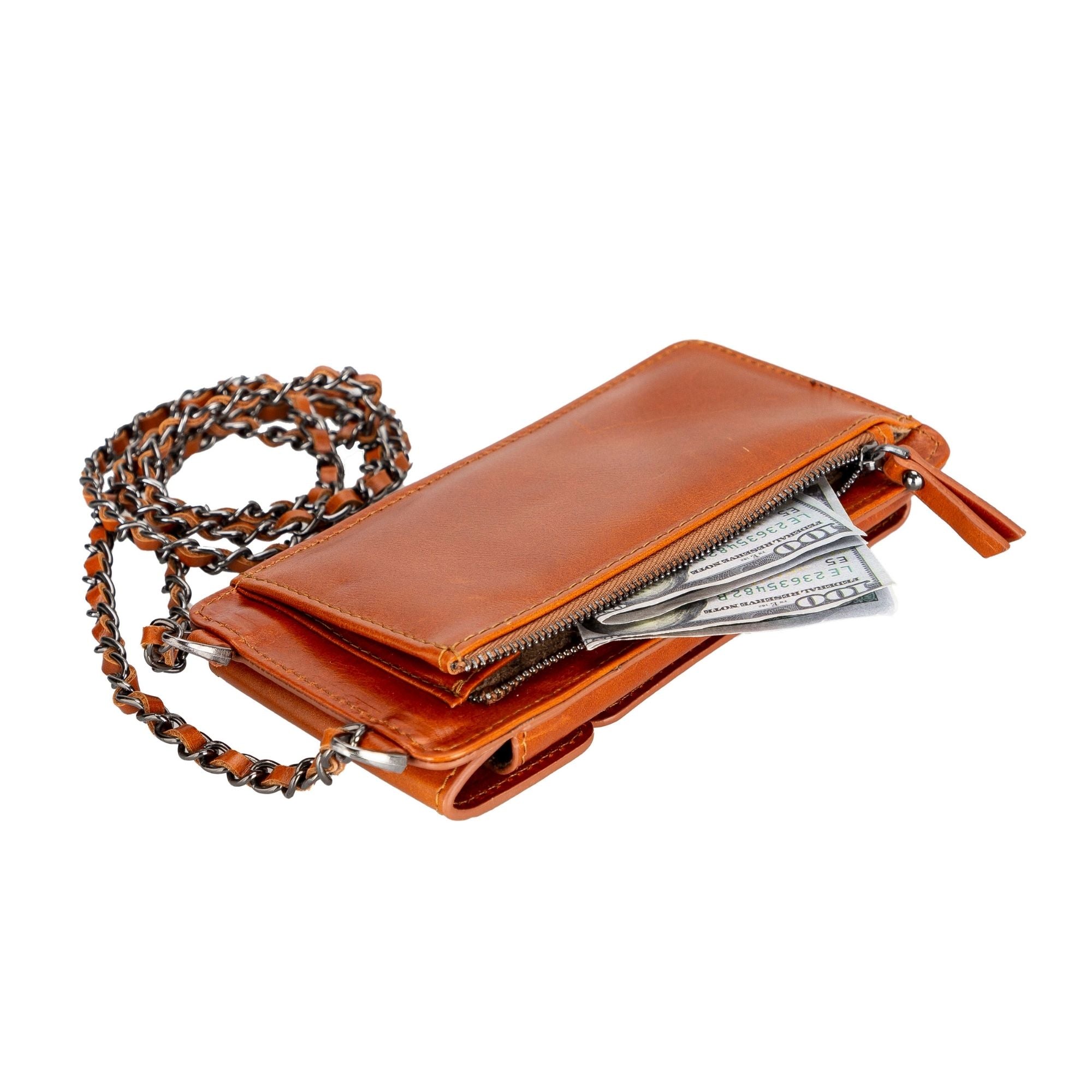 Lovell Crossbody Leather Phone Wallet - Hidden-Gems