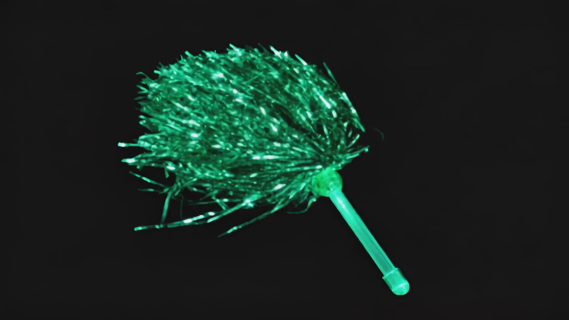 Light Up Pom Pom Green
